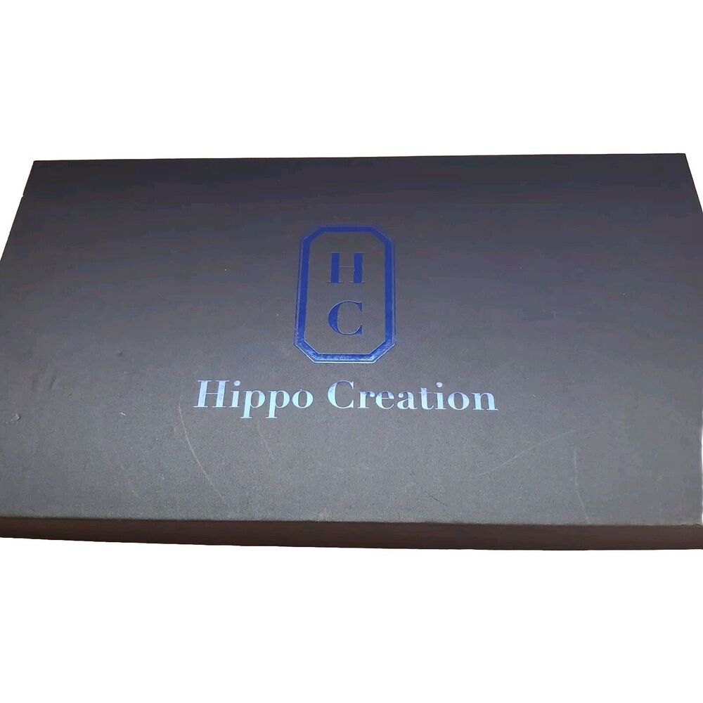 Hippo Creation 1 Pack Luxury Handcrafted Rhinestone Premium 4 Hole Stainless...